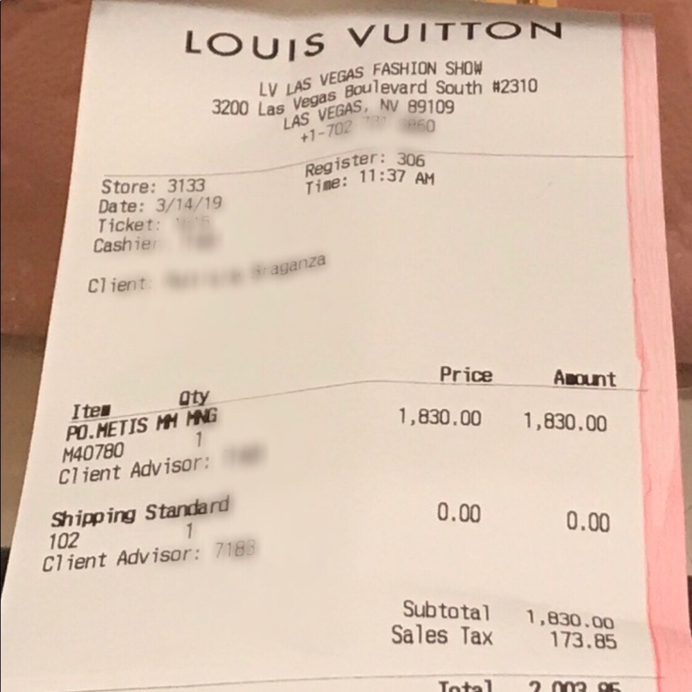 ***SOLD***Louis Vuitton Pochette Metis - Picture 7 of 8